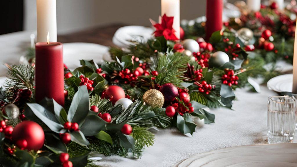 Christmas Table Garland